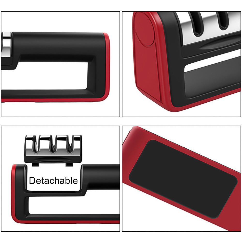 Professional Diamond Knife Sharpening Tool – 3-Stage Sharpener