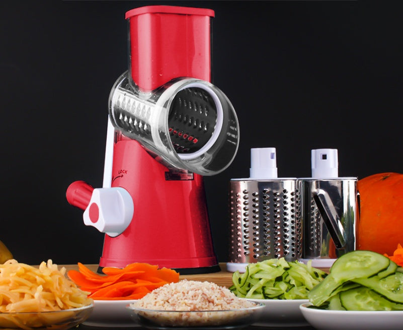 Manual Round Mandoline Slicer – Multifunctional Vegetable Cutter