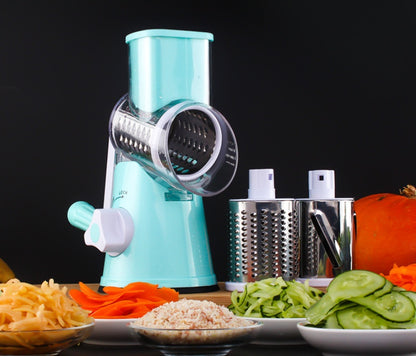 Manual Round Mandoline Slicer – Multifunctional Vegetable Cutter