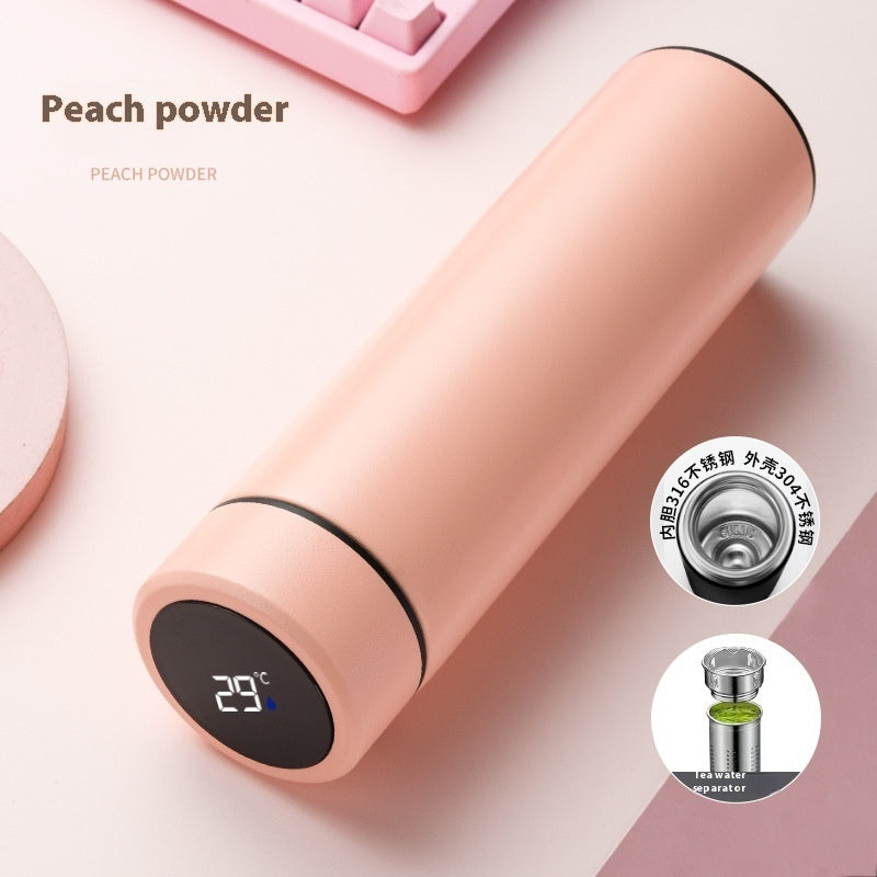 Smart Stainless Steel Insulated Bottle with Temperature Display