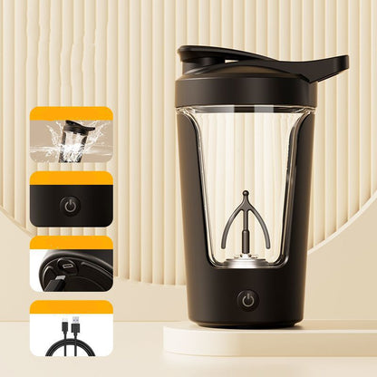 Electric Protein Shaker Cup 400ML – Automatic Mixer Bottle